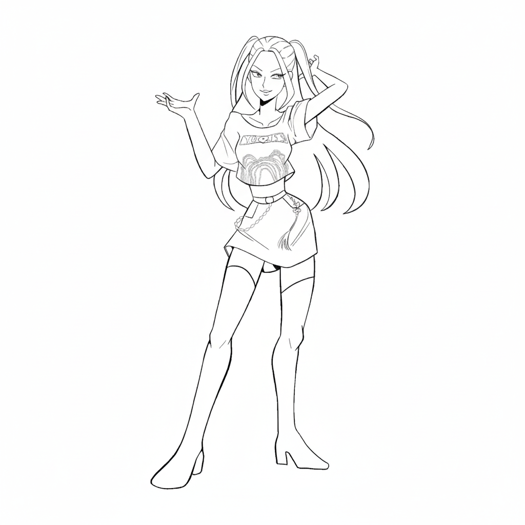 páginas para colorear imprimibles Mira para adultos 1