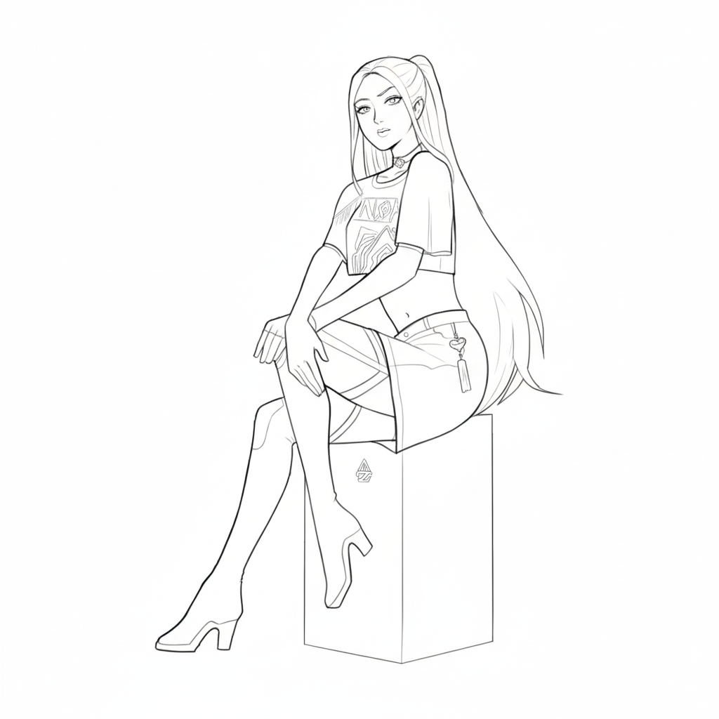 Mira páginas para colorear fáciles