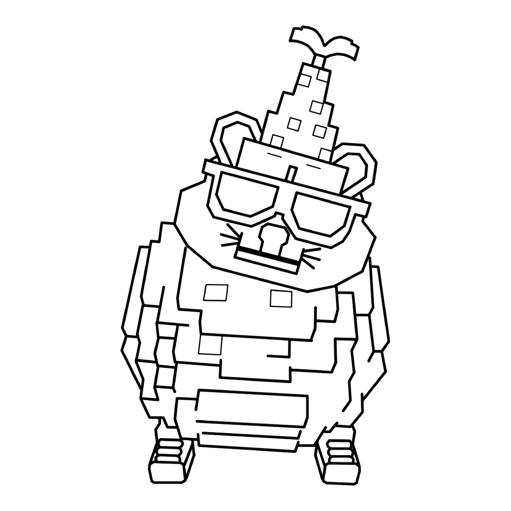 Rocco Disco 2 páginas para colorear imprimibles Rocco Disco