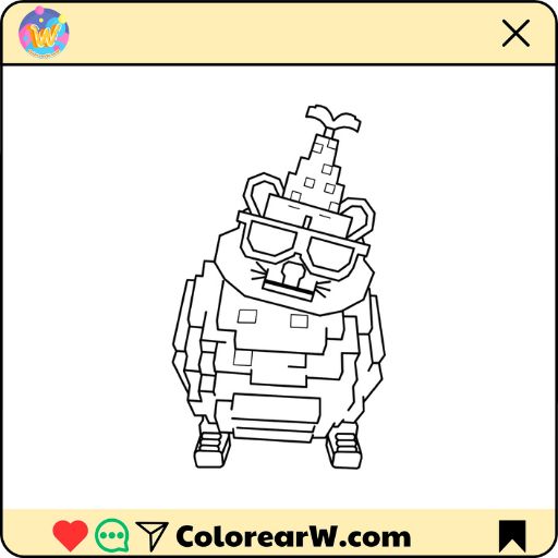 Rocco Disco para colorear thumbnail