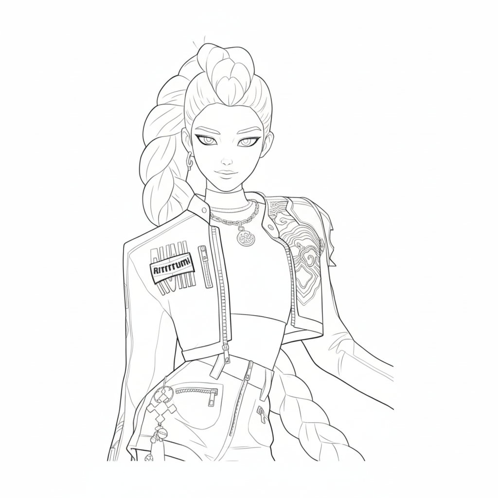 páginas para colorear para niños Rumi