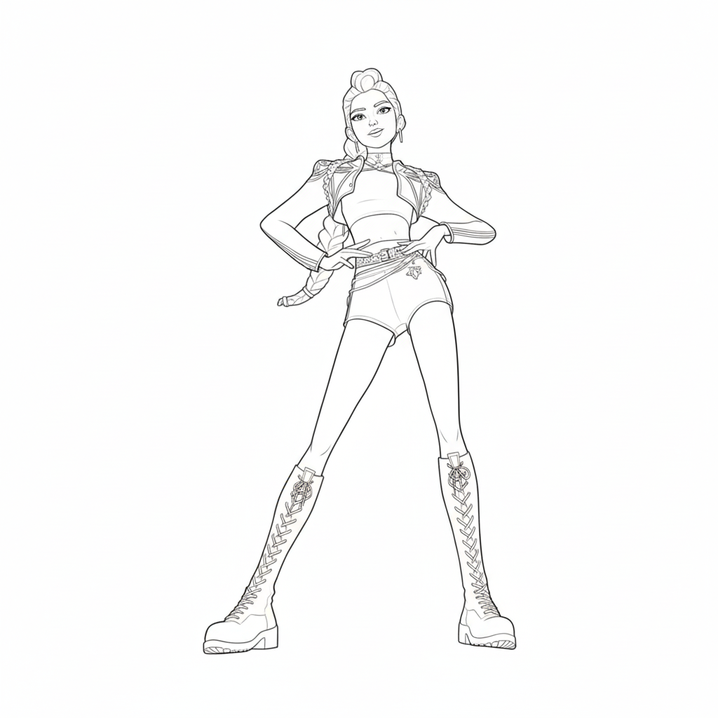 páginas para colorear para Rumi