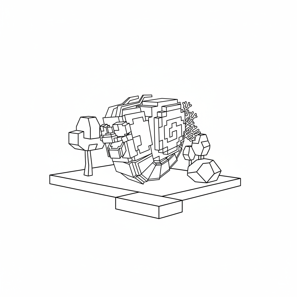 Tootini Shrimpini páginas para colorear imprimibles 2