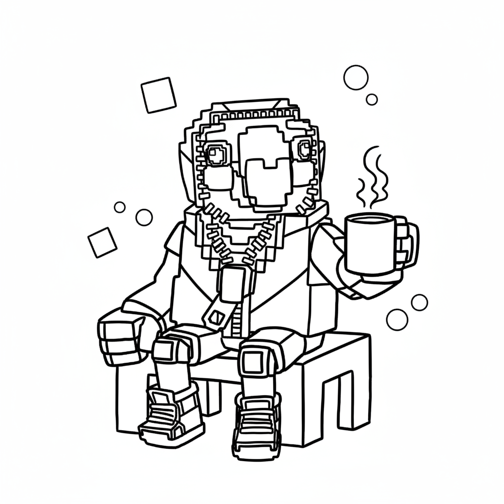 páginas para colorear de árboles Tuff Toucan gratis