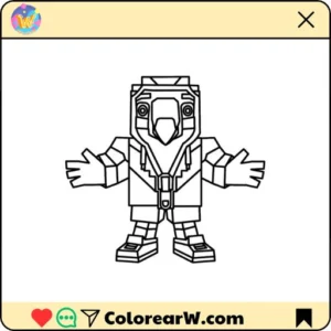 Tuff Toucan 66 Tuff Toucan para colorear thumbnail