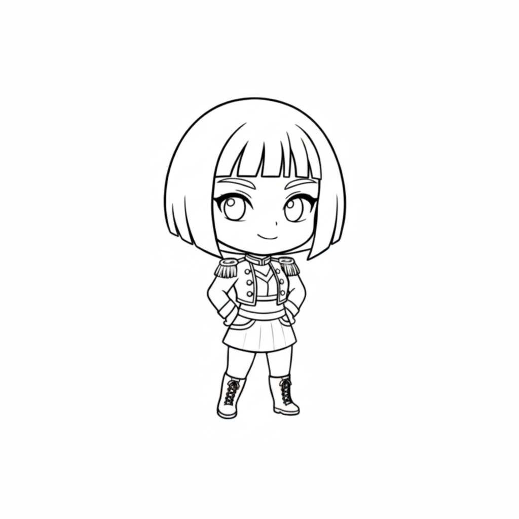 niños Zoey páginas para colorear