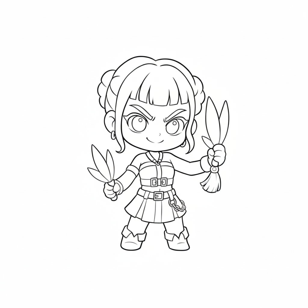 dibujos para colorear grinch Zoey 1