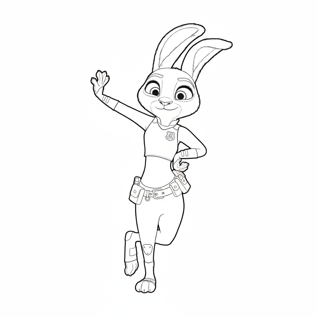 dibujos para colorear grinch Zootopia 2