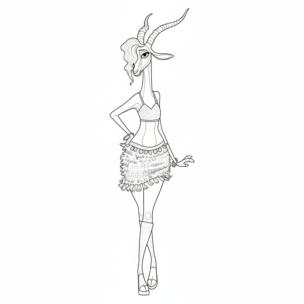 lindas páginas para colorear Zootopia 2