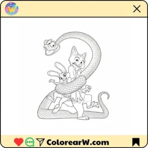 Zootopia 2 para colorear thumbnail