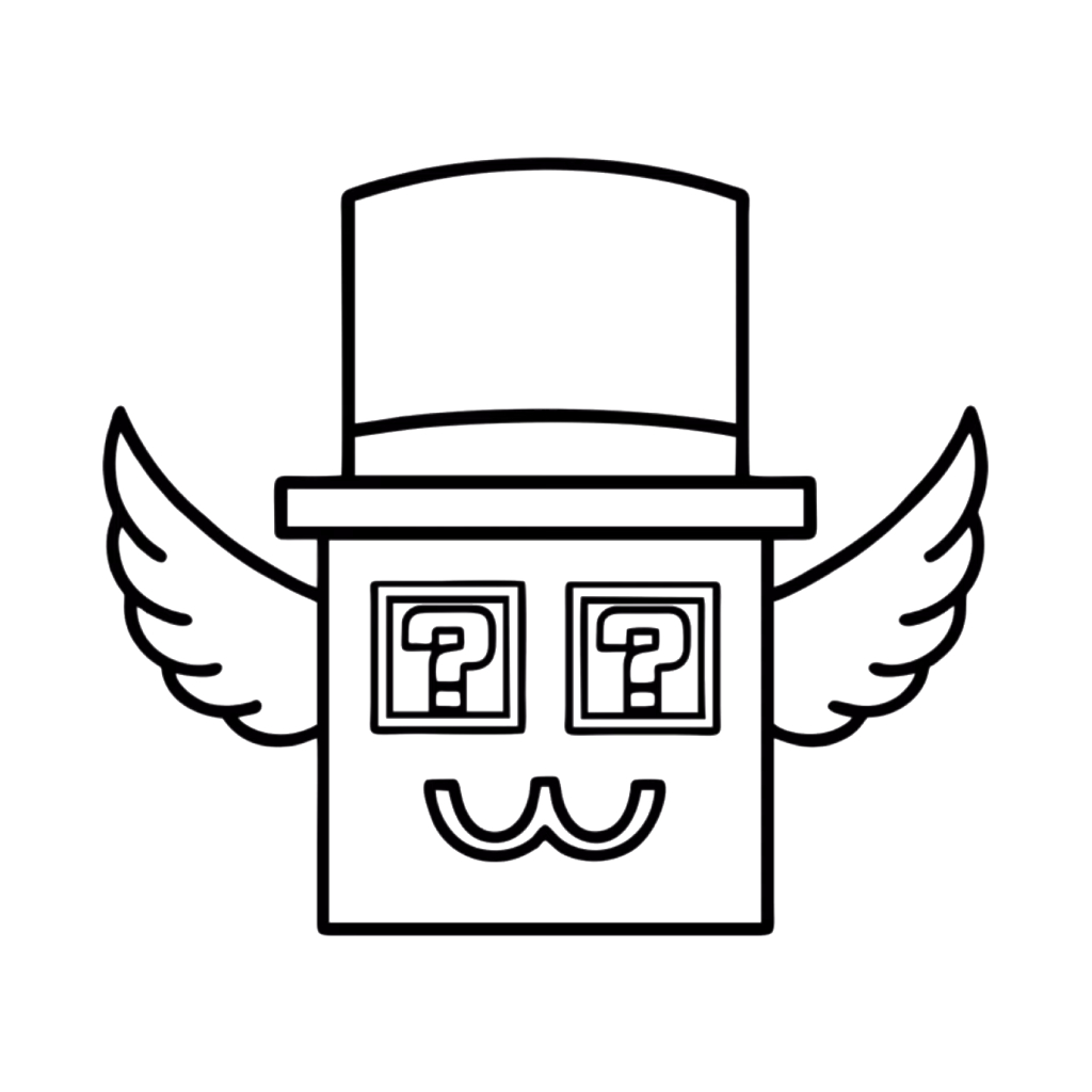 páginas para colorear gratis para adultos Admin Lucky Block