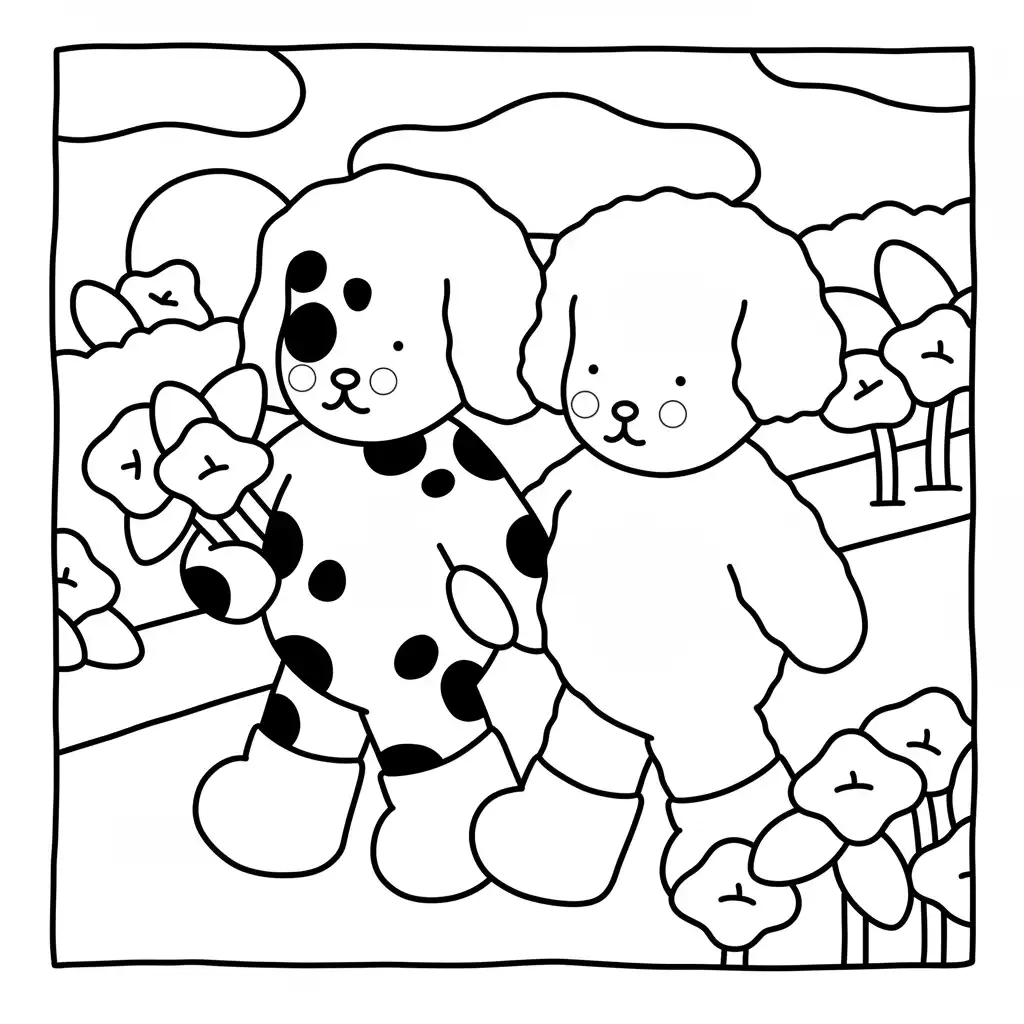 páginas para colorear Bobbie Goods imprimibles