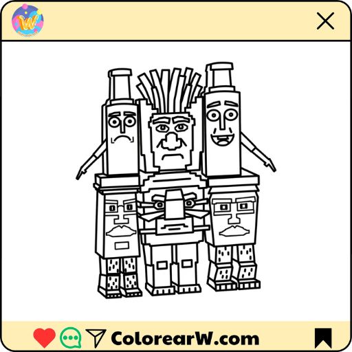 La Food Combinasion para colorear thumbnail