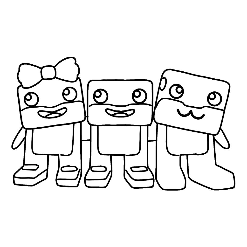 páginas para colorear imprimibles Los Trios para adultos