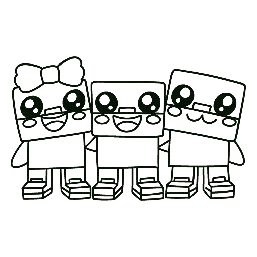 dibujos para colorear Los Trios