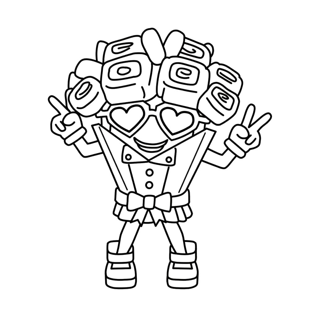 Lovin Rose páginas para colorear gratis