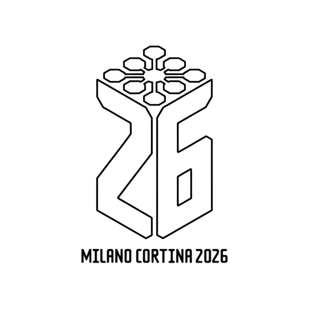 colorear páginas de Olympic Winter Games 2026