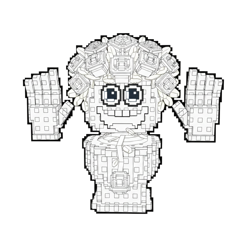 páginas para colorear para imprimir gratis Rosetti Tualetti