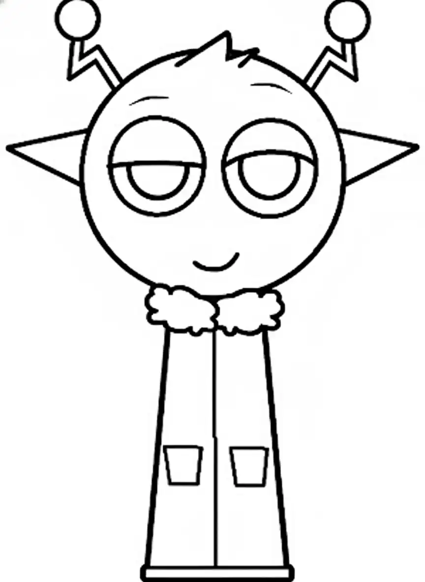 Sprunki dibujos para colorear