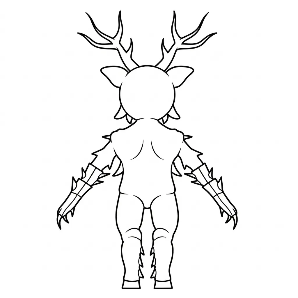 99 Noches en el Bosque dibujos para colorear grinch