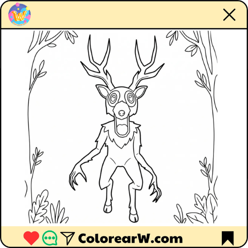 99 Noches en el Bosque para colorear thumbnail