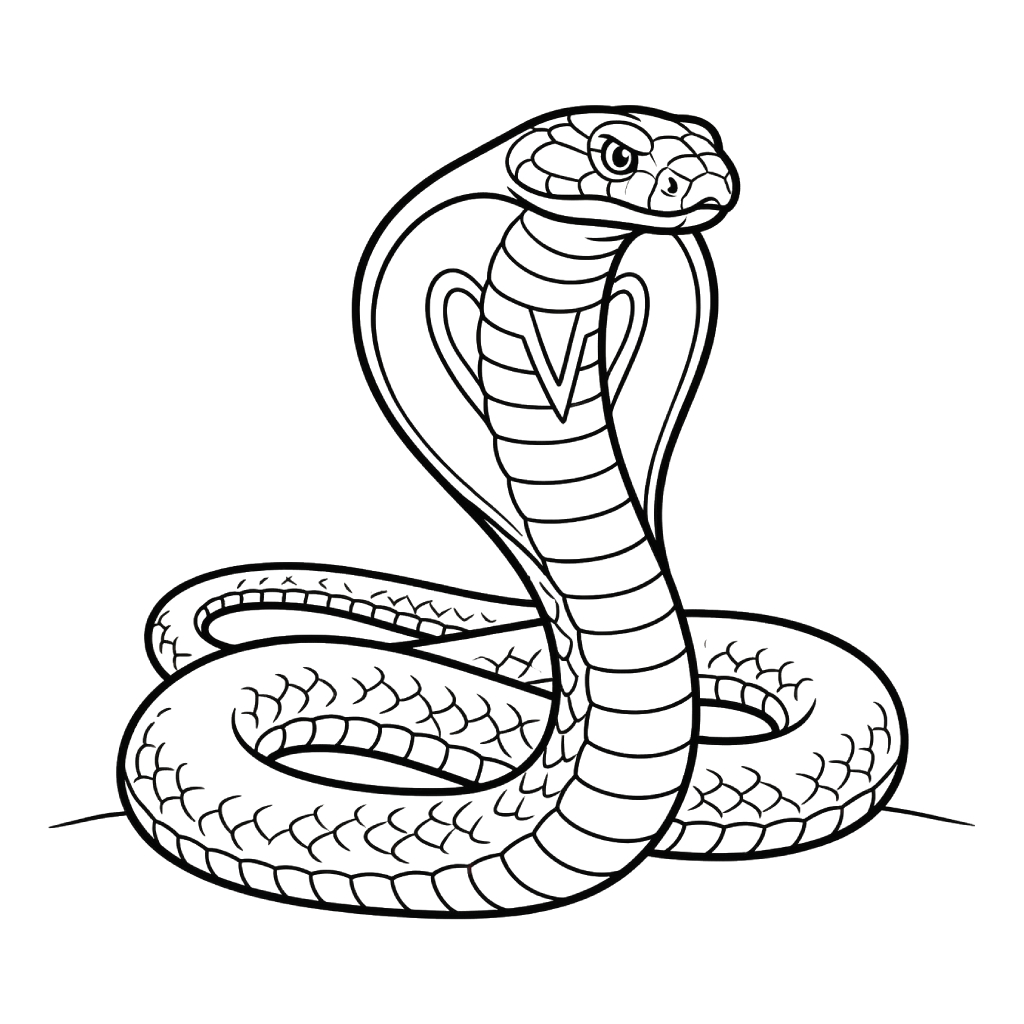 Cobra 11 felices páginas para colorear Cobra