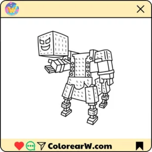 Headless Horseman para colorear thumbnail