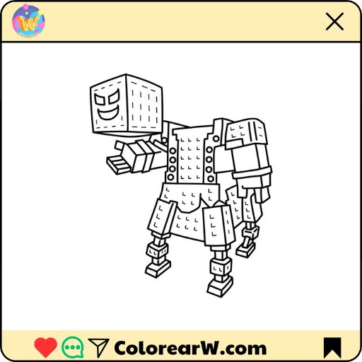 Headless Horseman para colorear thumbnail