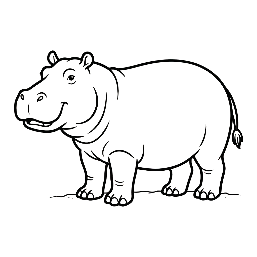 Nilpferdseiten Ausmalbilder für Erwachsene pdf
