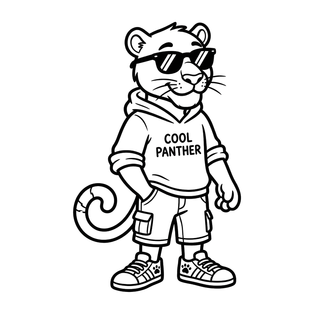 páginas para colorear imprimibles Leopardo para adultos