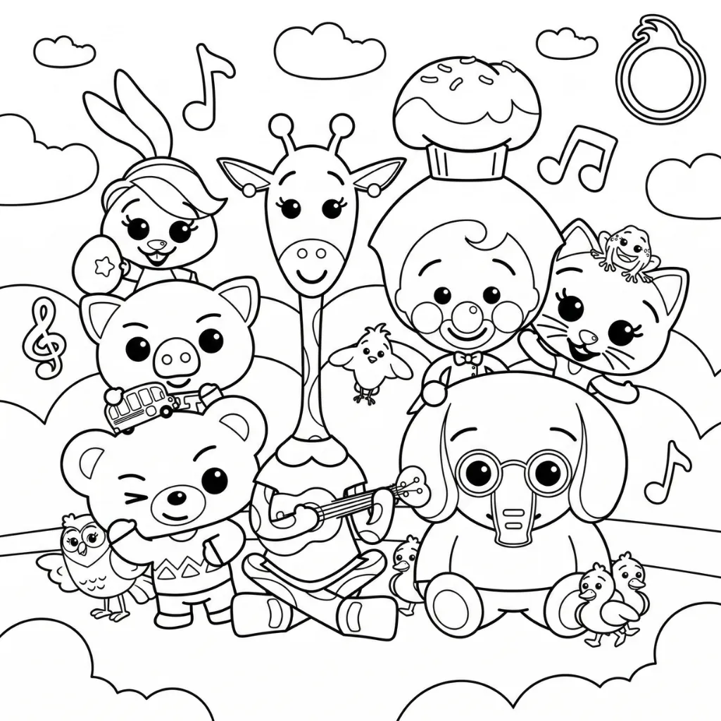 dibujos para colorear grinch Plim Plim