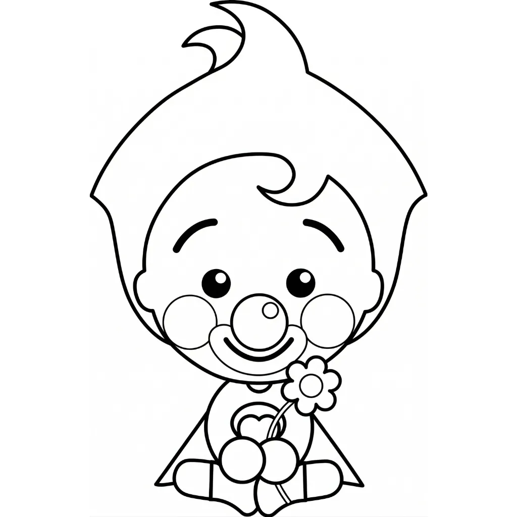 páginas para colorear gratis Plim Plim pdf