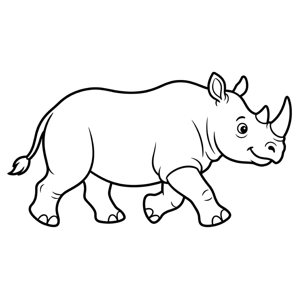 dibujos para colorear grinch Rinoceronte