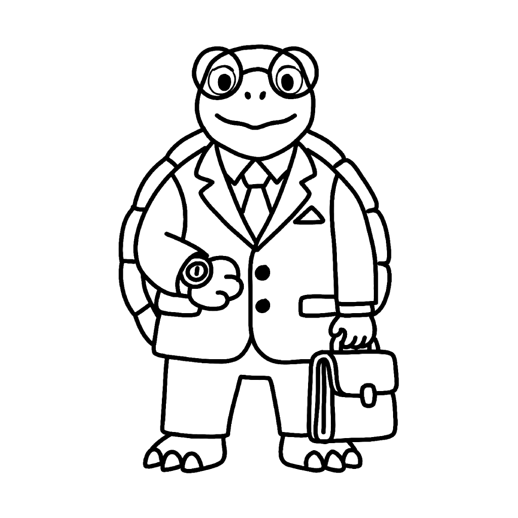 Signore Carapace 5 Signore Carapace dibujos para colorear