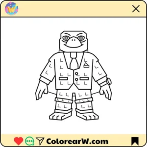 Signore Carapace 10 Signore Carapace para colorear thumbnail