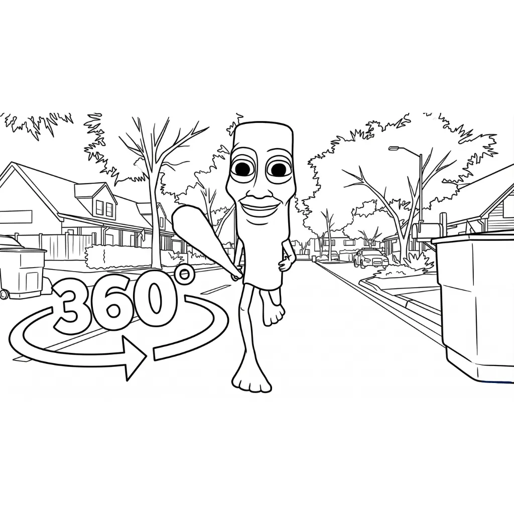 Tung Tung Tung Sahur dibujos para colorear grinch