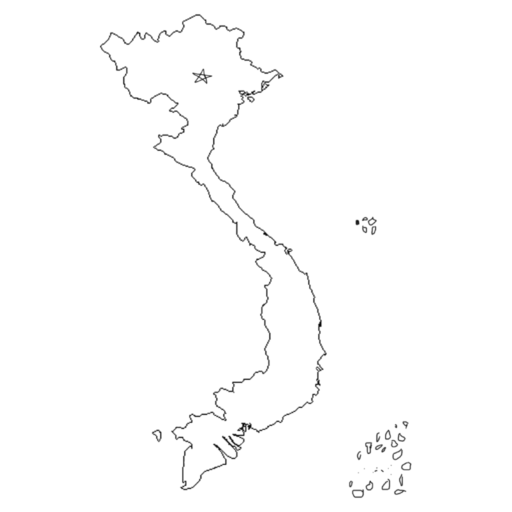 Vietnam 12 páginas para colorear kawaii lindas Vietnam