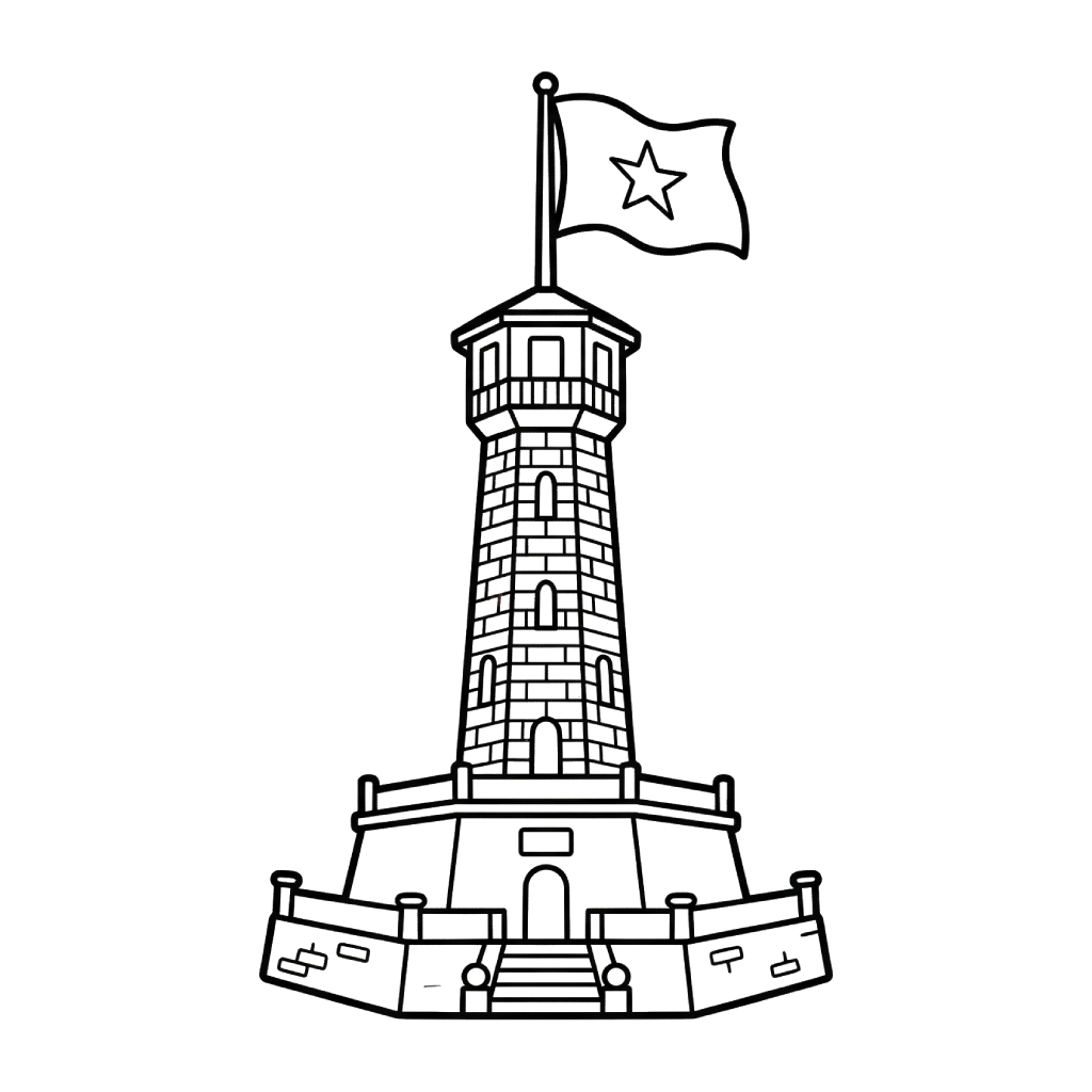 Vietnam 4 páginas para colorear imprimibles gratis Vietnam