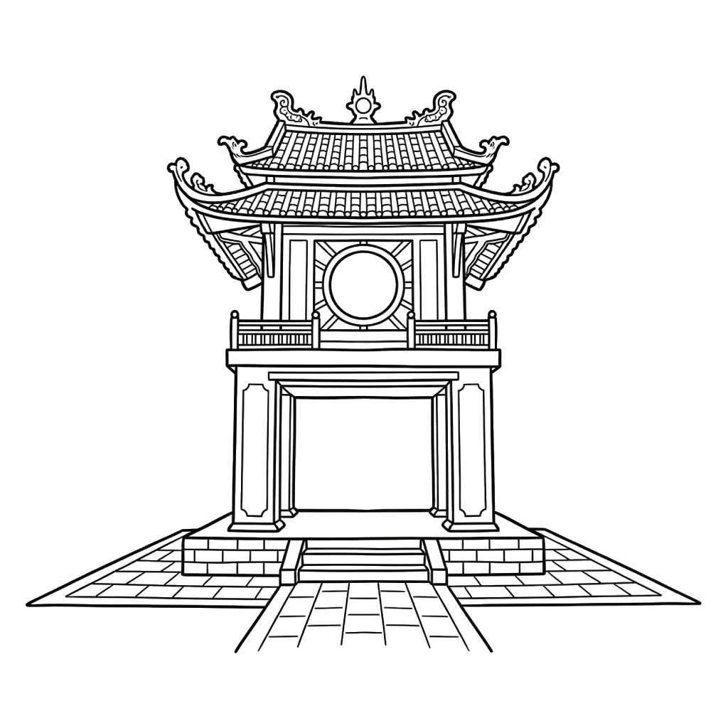 Vietnam 6 Vietnam páginas para colorear para imprimir 1