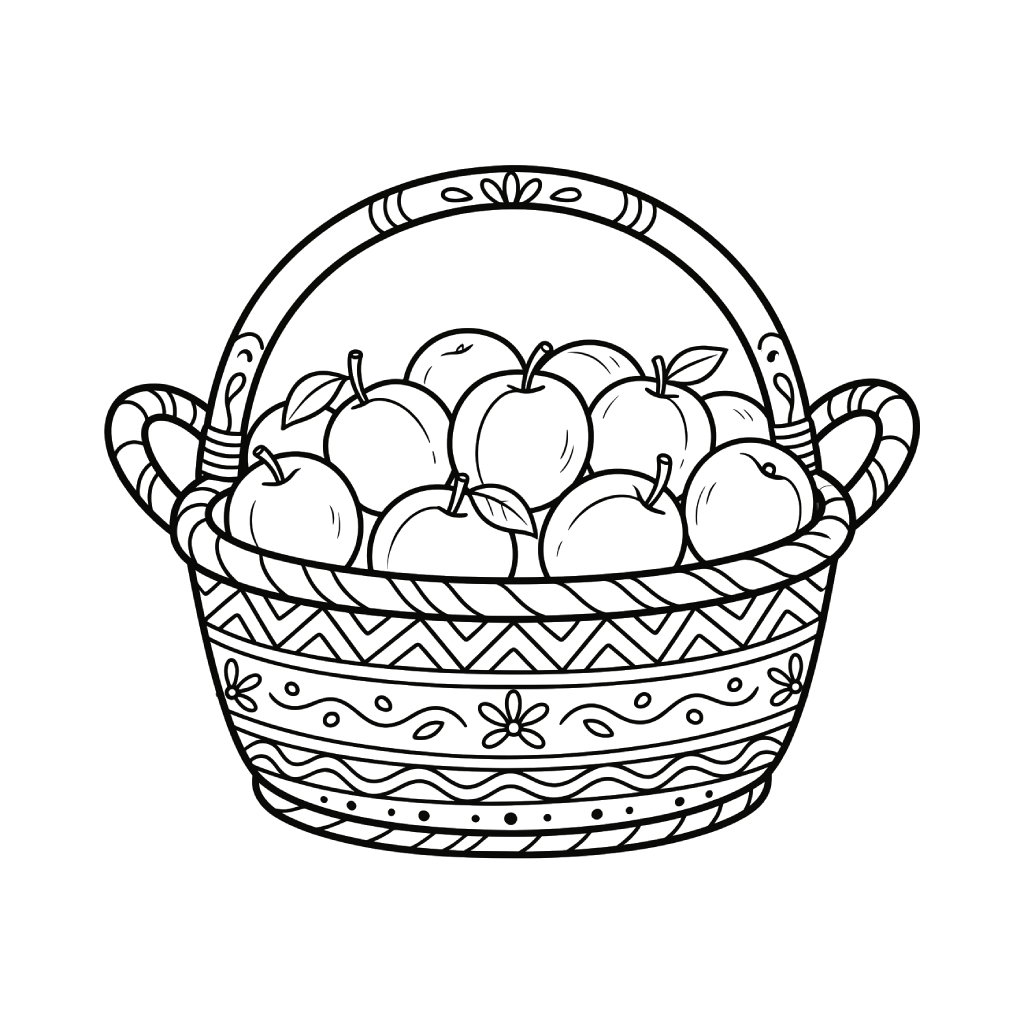 páginas para colorear para niños Albaricoque