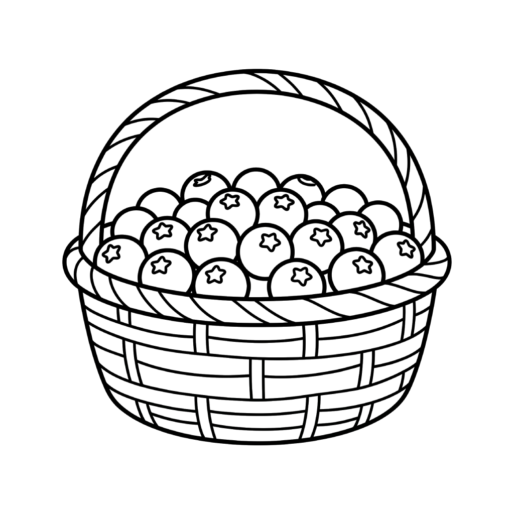 páginas para colorear para adultos Arándano