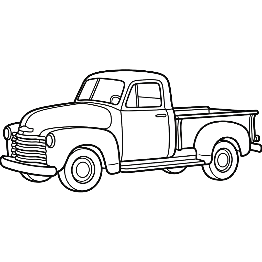 Camionetas Pickup 3 dibujos para colorear grinch Camionetas Pickup
