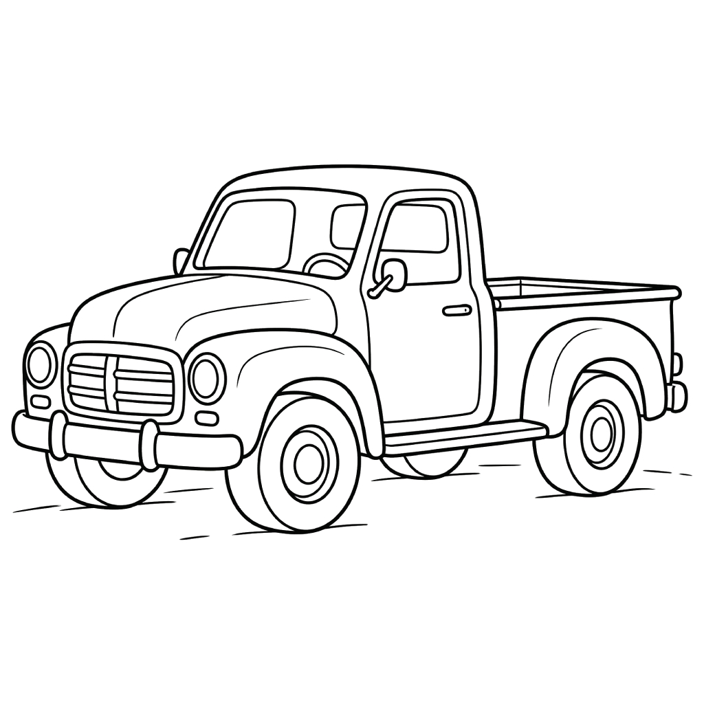 Camionetas Pickup 20 Camionetas Pickup dibujos para colorear grinch