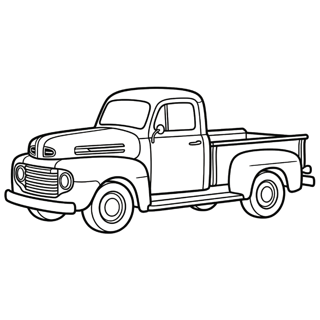 Camionetas Pickup 34 Camionetas Pickup páginas para colorear