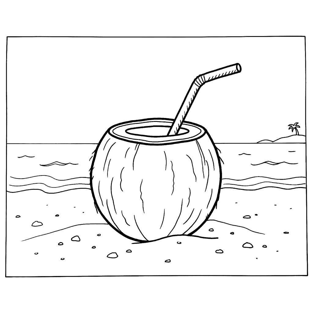Coco para colorear