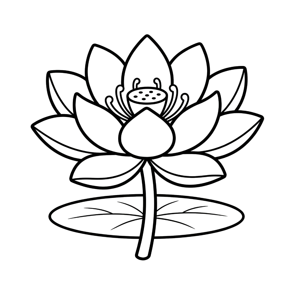 Loto páginas para colorear imprimibles 1