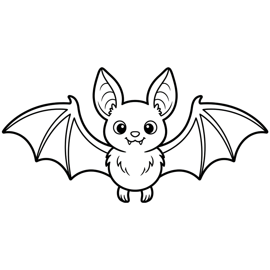 Murciélago dibujos para colorear grinch