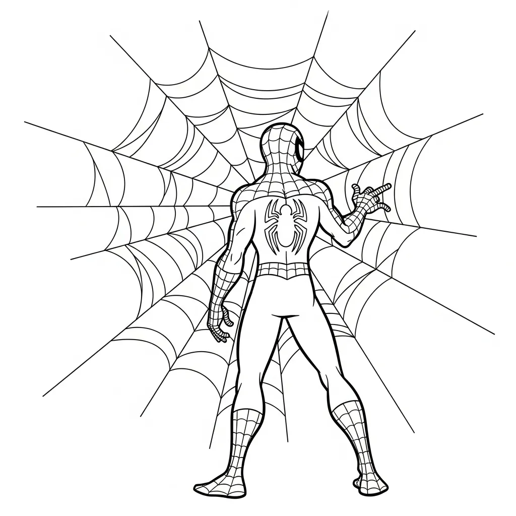 páginas para colorear imprimibles gratis Spiderman