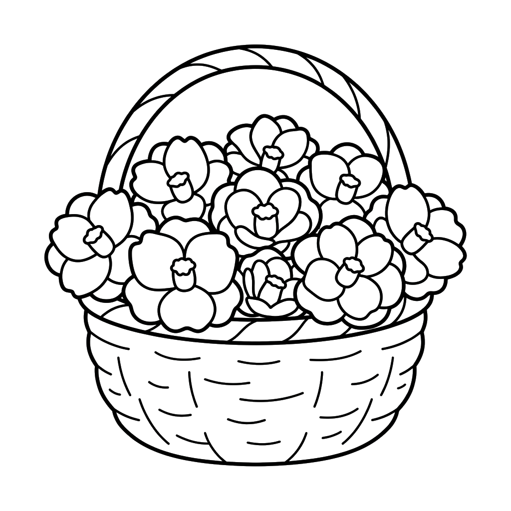 páginas para colorear detalladas de Camelia