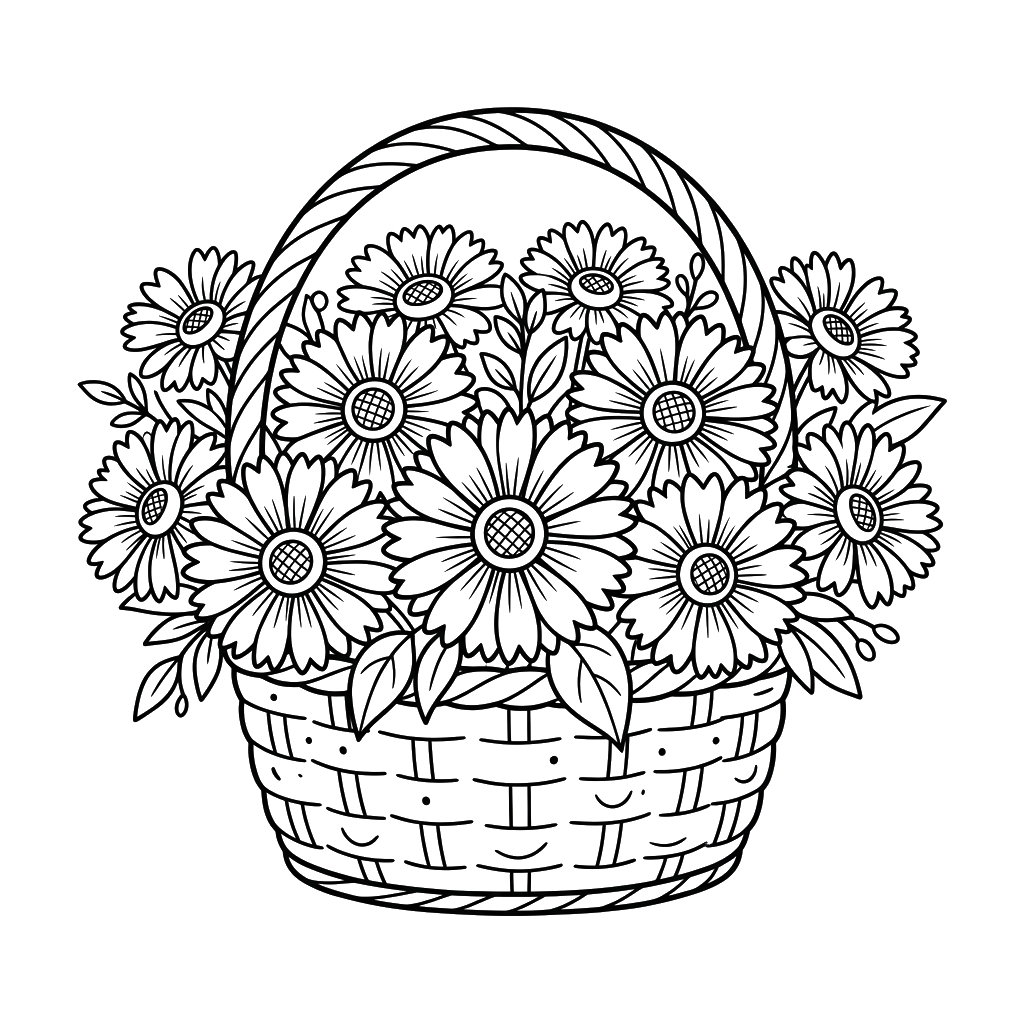 páginas para colorear gratis Gallardia 2